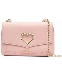 Love Moschino - チェーントリム ショルダーバッグ - Lyst