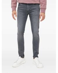 Guess - Chris Triangle-Logo Jeans - Lyst
