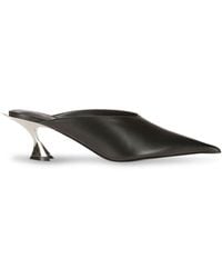 Mugler - Fang 55mm Pointed-toe Mules - Lyst