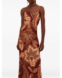 FARM Rio - Maxi-Jurk Met Luipaardprint En Paisley-Print - Lyst