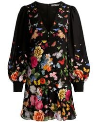 Alice + Olivia - Irene Empire Waist Mini Dress - Lyst