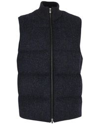 Agnona - Bouclé-Weste aus Wolle - Lyst