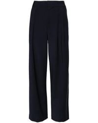 Tibi - Pantaloni A Palazzo Stella - Lyst