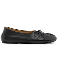Marsèll - Girella Leather Ballerina Shoes - Lyst
