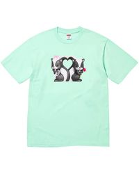 Supreme - Skunk Graphic-Print T-Shirt - Lyst