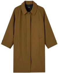A.P.C. - Spread-Collar Raglan-Sleeve Coat - Lyst