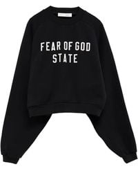 Fear Of God - Embroidered Raglan Sweatshirt - Lyst