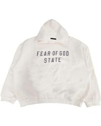 Fear Of God - Felpa Con Cappuccio - Lyst