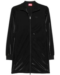 DIESEL - D-Rosy Zip-Up Mini Dress - Lyst