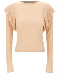 Marella - Selva Ruffled T-Shirt - Lyst