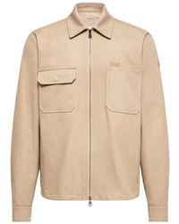Moncler - Zip-Up Chest-Pocket Shirt Jacket - Lyst