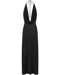 ÉTERNE - Carla Maxi-Jurk Met Col - Lyst