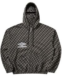 Umbro - X Slam Jam Plaid-Check Masked Hoodie - Lyst