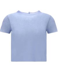 Haikure - T-Shirt Met Knoopsluiting - Lyst