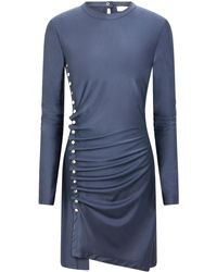 Rabanne - Asymmetric T-Shirt Mini Dress - Lyst