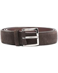 Orciani - Buckle-Fastening Suede Belt - Lyst