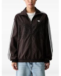 adidas - Floral Gfx Firebird Loose Track Jacket - Lyst
