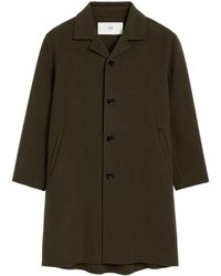 Ami Paris - Mantel Met Enkele Rij Knopen - Lyst