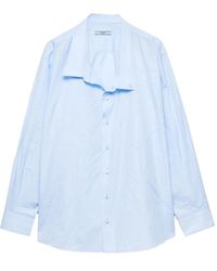 Prada - Popeline Overhemd - Lyst