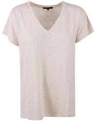 Seventy - T-Shirt aus Leinen - Lyst