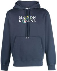 Maison Kitsuné - Flowers Comfort Hoodie - Lyst