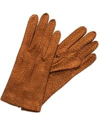 La Portegna - Capybara Leather Gloves - Lyst