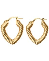 Burberry - Small Shield Earrings​ - Lyst