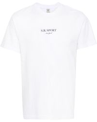 Sporty & Rich - Wimbledon Cotton T-shirt - Lyst