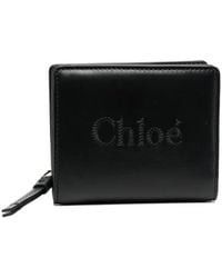 Chloé - Portafoglio Sense Con Ricamo - Lyst
