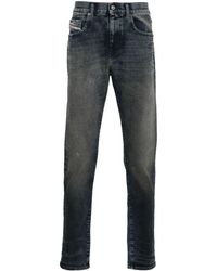 DIESEL - Halbhohe 2019 D-Strukt Slim-Fit-Jeans - Lyst