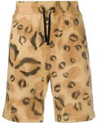 1017 ALYX 9SM - Leopard-Print Cotton Track Shorts - Lyst