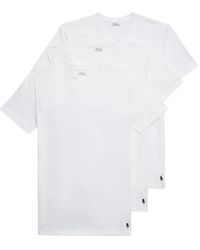 Polo Ralph Lauren - Cotton T-Shirt (Pack Of Three) - Lyst