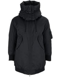 Aspesi - Hooded Zip-Up Jacket - Lyst