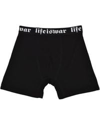 lifeiswar - Logo-Print Boxer Briefs - Lyst