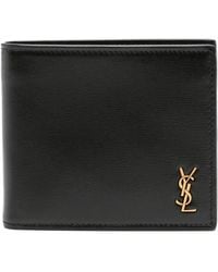 Saint Laurent - Tiny Cassandre East/West Wallet - Lyst