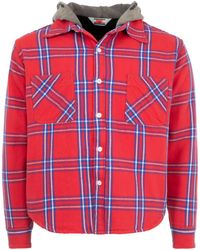 SAINT Mxxxxxx - Checked Shirt Jacket - Lyst