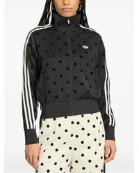 adidas - Satin Polka Dots Tt Track Top - Lyst