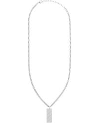 Off-White c/o Virgil Abloh - Curb-Chain Pendant Necklace - Lyst