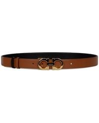 Ferragamo - Logo Buckle Belt - Lyst