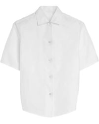 Jil Sander - Technical Faille Shirt - Lyst