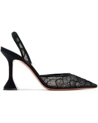AMINA MUADDI - Zapatos Holli Lace con tacón de 95 mm - Lyst