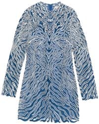 Jonathan Simkhai - Long-Sleeved Mini Dress - Lyst