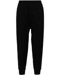 DSquared² - Sequinned Logo-patch Tapered Track Pants - Lyst