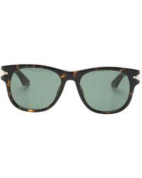 Montblanc - Geometric-Frame Sunglasses - Lyst