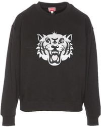 KENZO - Happy Tiger Sweatshirt - Lyst