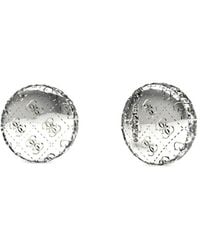 Guess - 4G Crystal-Embellished Stud Earrings - Lyst