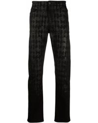 Karl Lagerfeld Coated-design Jeans - Black