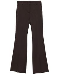 Pennyblack - Pressed-Crease Flared Trousers - Lyst