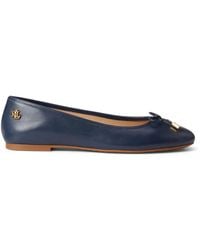 Ralph Lauren - Ballerines Jayna À Nœud - Lyst