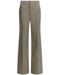 Sa Su Phi - Pressed-Crease Wide-Leg Trousers - Lyst